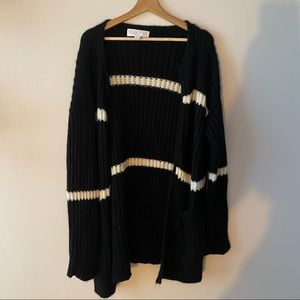 Ellie Mae Alpaca Open Sweater, size large